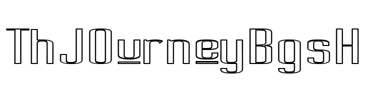 Pecot Upper Outline  Free Fonts Download
