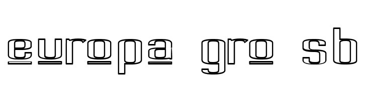 Pecot Upper Outline  Free Fonts Download