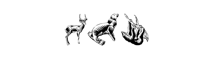 ZigzagZooAnimal  Free Fonts Download