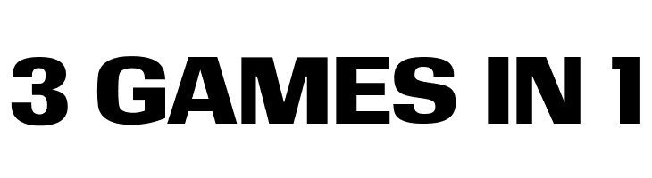 3%2BGAMES%2BIN%2B1 KasseUltraFLF Font