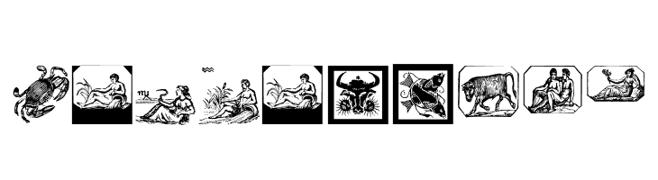 ZodiacsSignStars  Free Fonts Download