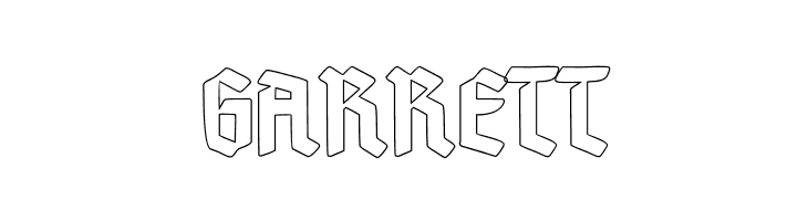 Deutsch-Gotisch Outline  Free Fonts Download