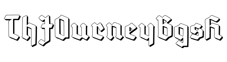 Deutsch-Gotisch Shadow  Free Fonts Download