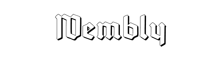 Deutsch-Gotisch Shadow  Free Fonts Download