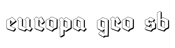 Deutsch-Gotisch Shadow  Free Fonts Download