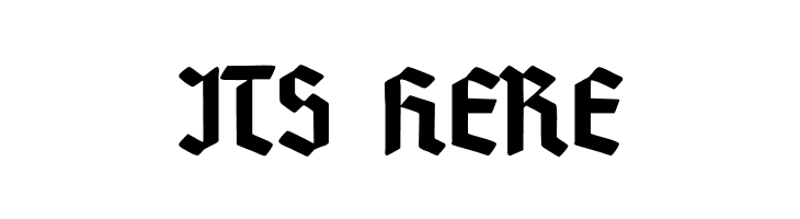 DeutschGotisch  Free Fonts Download