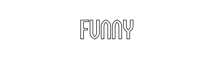 Wazoo Outline  Free Fonts Download