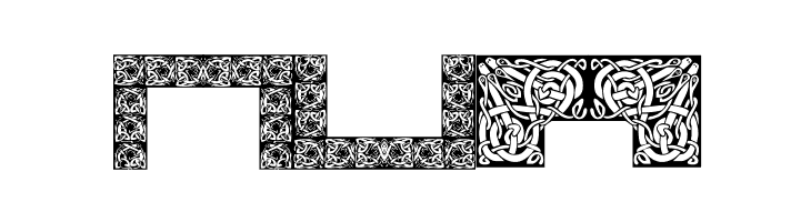 Celtic Frames  Free Fonts Download