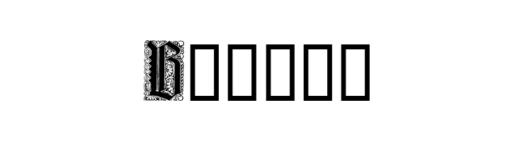 Liturgisch Zierbuchstaben  Free Fonts Download