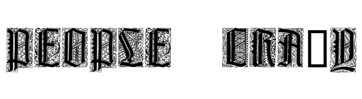 Liturgisch Zierbuchstaben  Free Fonts Download