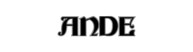 Becker Inline  Free Fonts Download