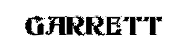 Becker Inline  Free Fonts Download