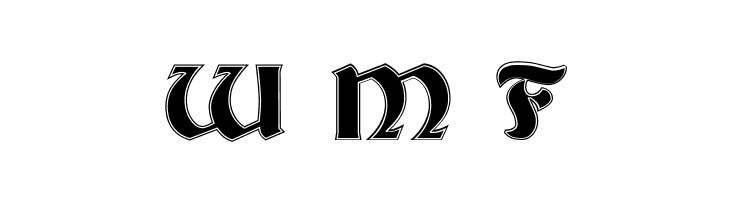 Becker Inline  Free Fonts Download