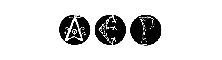 ImresCorrodetCapsInvers  Free Fonts Download