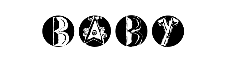 ImresCorrodetCapsInvers  Free Fonts Download