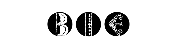 ImresCorrodetCapsInvers  Free Fonts Download