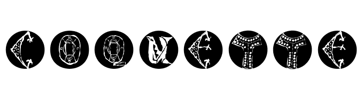 ImresCorrodetCapsInvers  Free Fonts Download