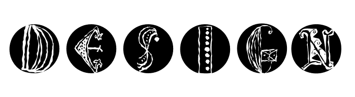 ImresCorrodetCapsInvers  Free Fonts Download