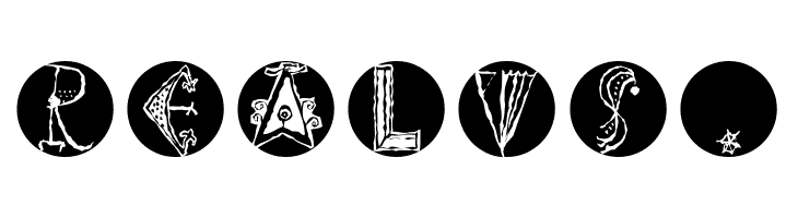 ImresCorrodetCapsInvers  Free Fonts Download