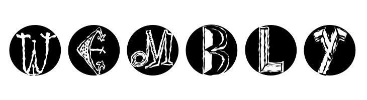 ImresCorrodetCapsInvers  Free Fonts Download