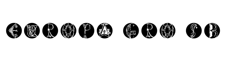 ImresCorrodetCapsInvers  Free Fonts Download