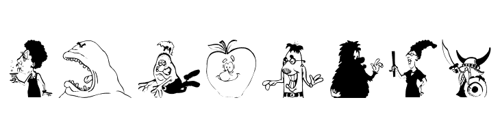 ComicChars  Free Fonts Download