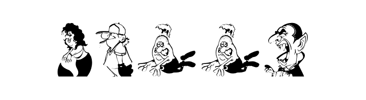 ComicChars  Free Fonts Download