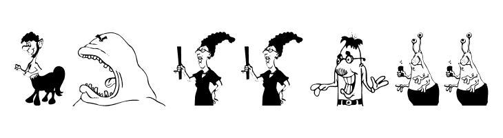 ComicChars  Free Fonts Download