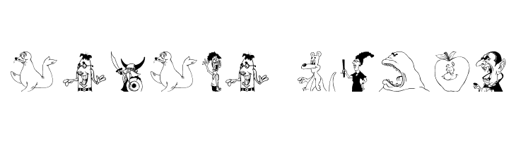 ComicChars  Free Fonts Download