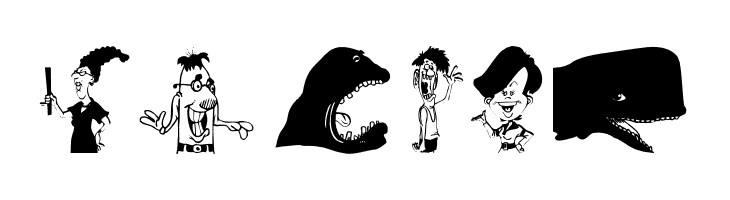 ComicChars  Free Fonts Download