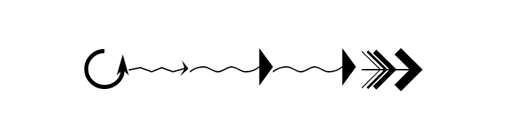 PfeileOne Regular  Free Fonts Download