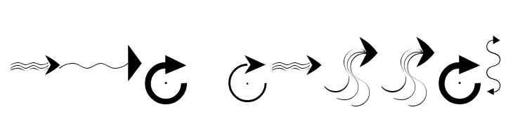 PfeileOne Regular  Free Fonts Download