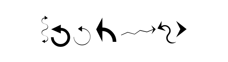 PfeileOne Regular  Free Fonts Download