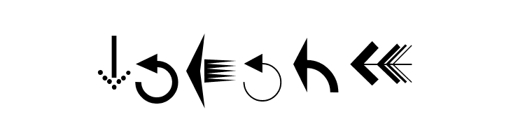 PfeileOne Regular  Free Fonts Download