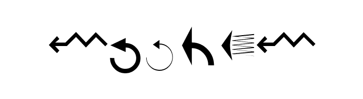 PfeileOne Regular  Free Fonts Download