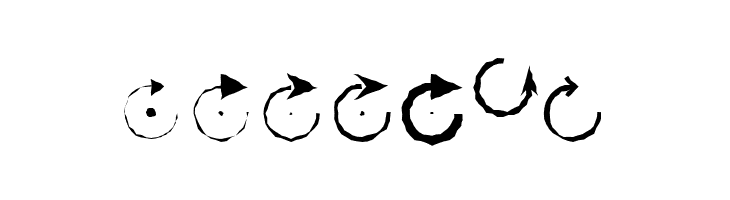 PfeileTwo Regular  Free Fonts Download