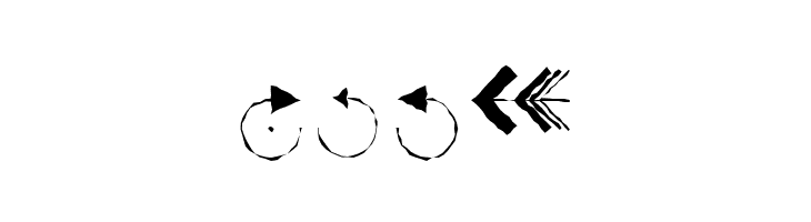 PfeileTwo Regular  Free Fonts Download