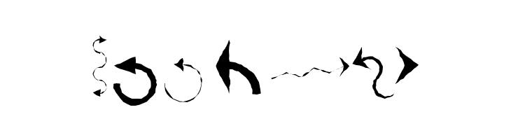 PfeileTwo Regular  Free Fonts Download