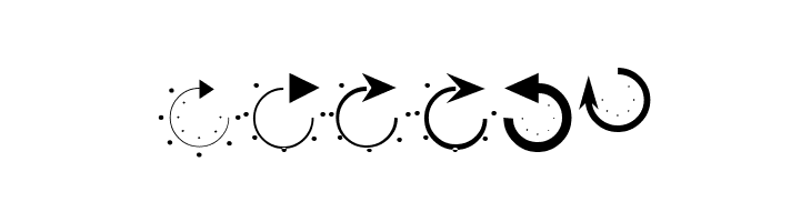 PfeileThree Regular  Free Fonts Download