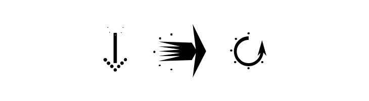 PfeileThree Regular  Free Fonts Download