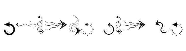 PfeileThree Regular  Free Fonts Download