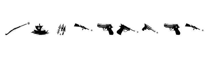 PeaceWeapons  Free Fonts Download