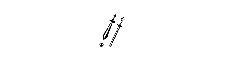 PeaceWeapons  Free Fonts Download
