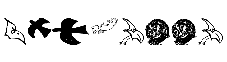 HeadsNBirds  Free Fonts Download