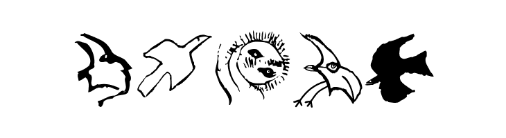 HeadsNBirds  Free Fonts Download