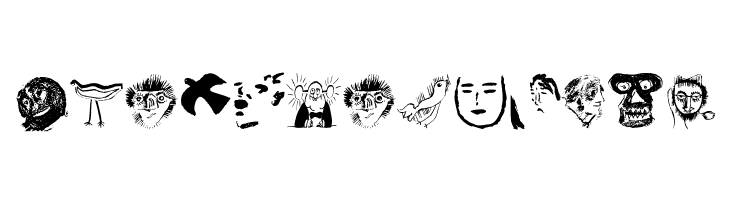 HeadsNBirds  Free Fonts Download