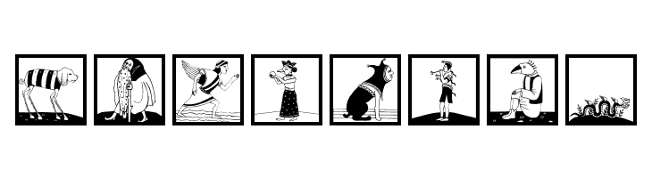 MythologicalSquares  Free Fonts Download