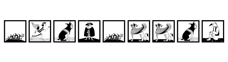 MythologicalSquares  Free Fonts Download