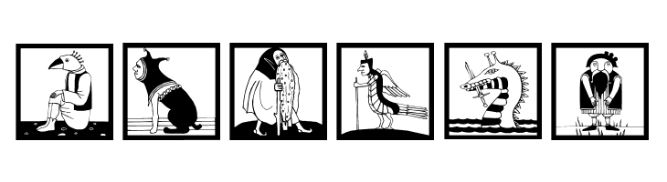 MythologicalSquares  Free Fonts Download