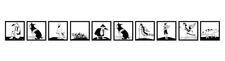 MythologicalSquares  Free Fonts Download